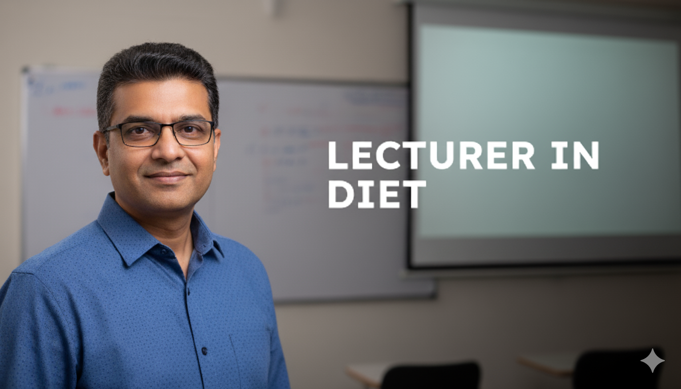 Lecturer in DIET Exam Coaching