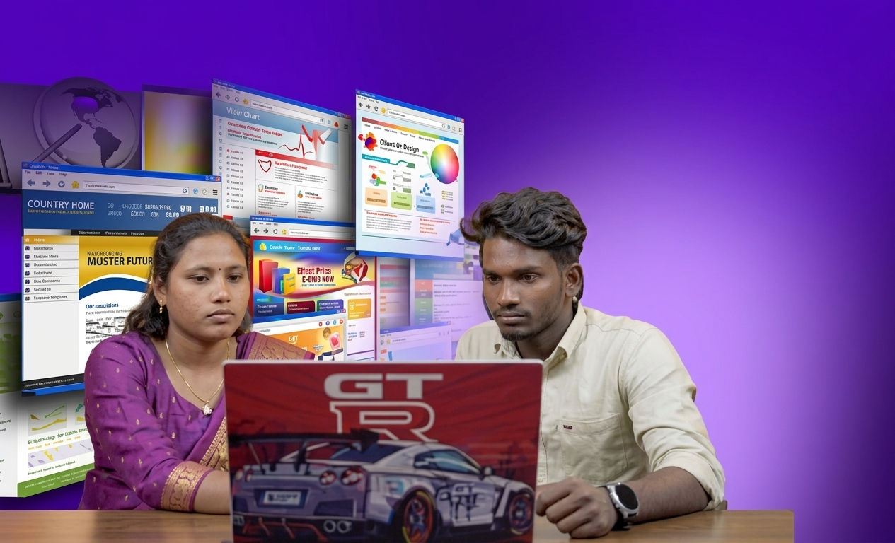 Build a Driving Business Website – Full Tutorial in Tamil