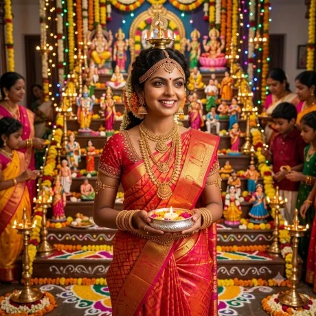 gemini prompts for image generation saree