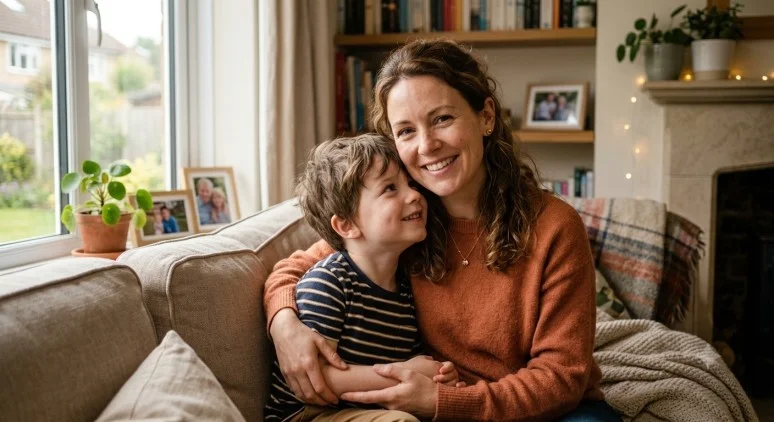 gemini prompts for image generation mother and son