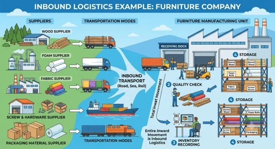 types of logistics