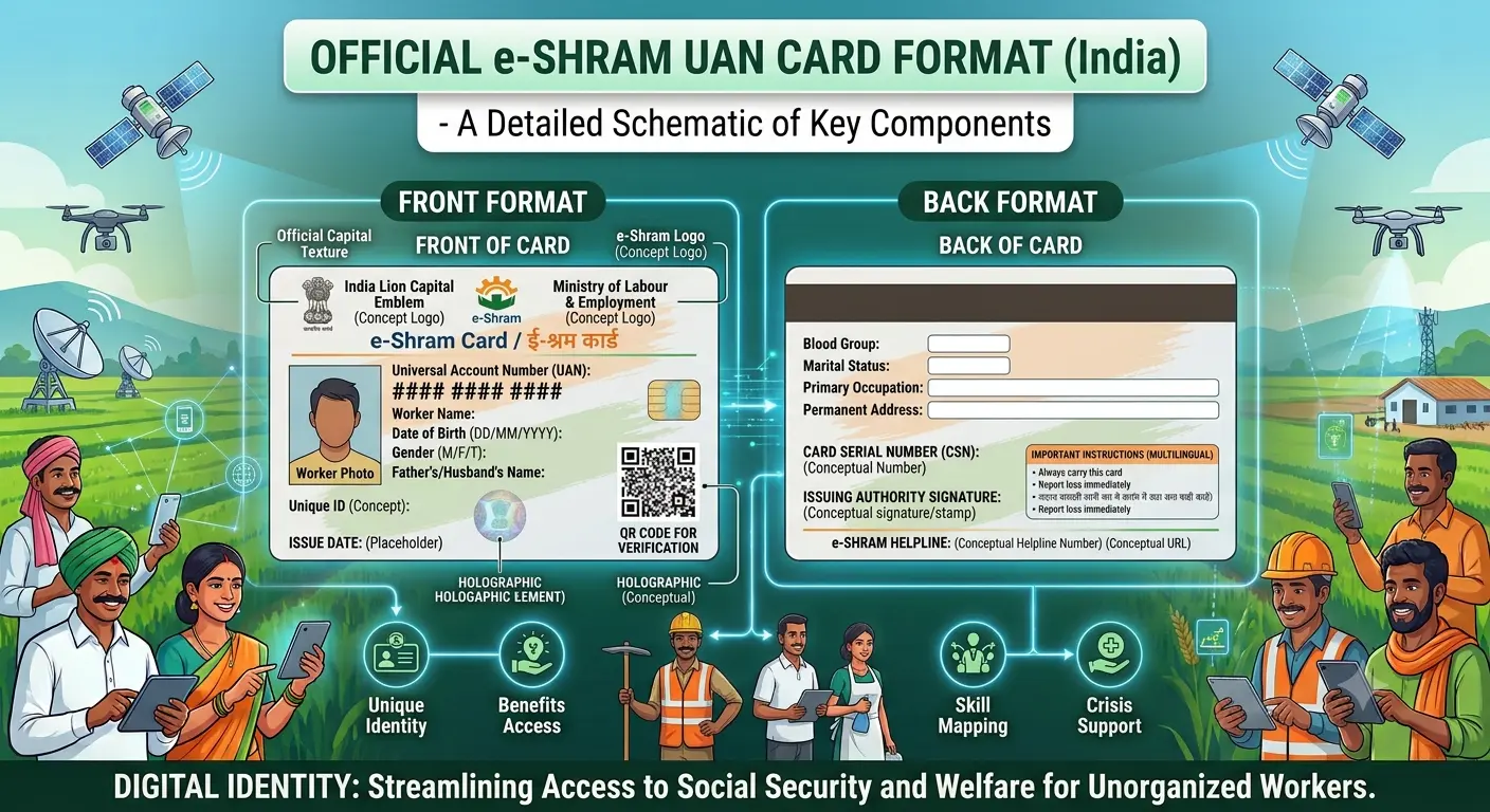 UAN Card format